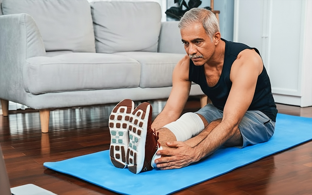 exercise after robotic total knee replacement surgery